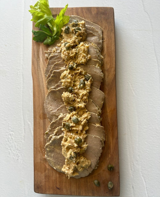 Pollo ganso con salsa fría