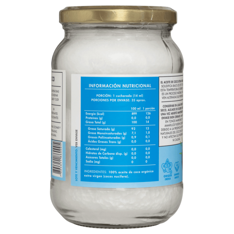 Aceite de Coco Orgánico