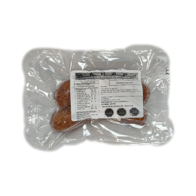 Chorizos parrilleros de vacuno