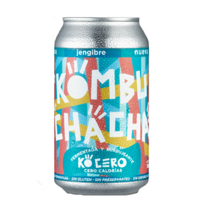 Kombucha Orgánica Jengibre Lata
