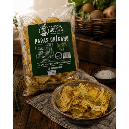 Papas Fritas ORÉGANO Artesanales