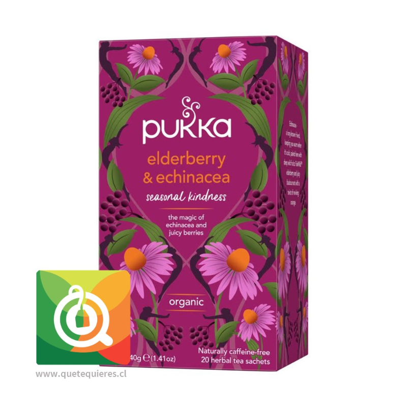 Infusión Orgánica Elderberry & Echinacea