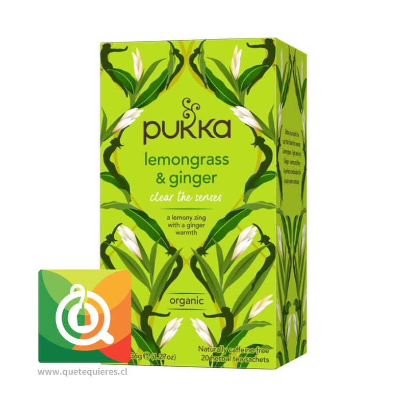 Infusión Orgánica Lemongrass y Jengibre