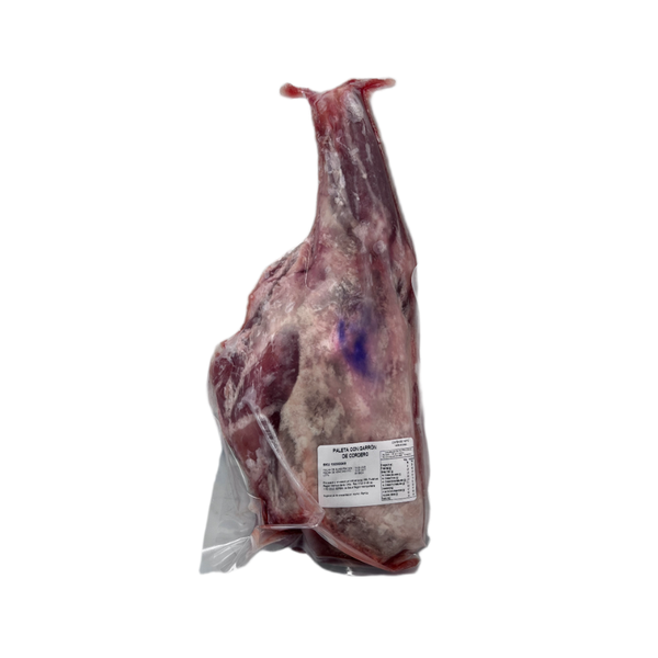 Paleta con Garrón de cordero