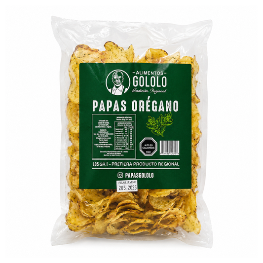 Papas Fritas ORÉGANO Artesanales