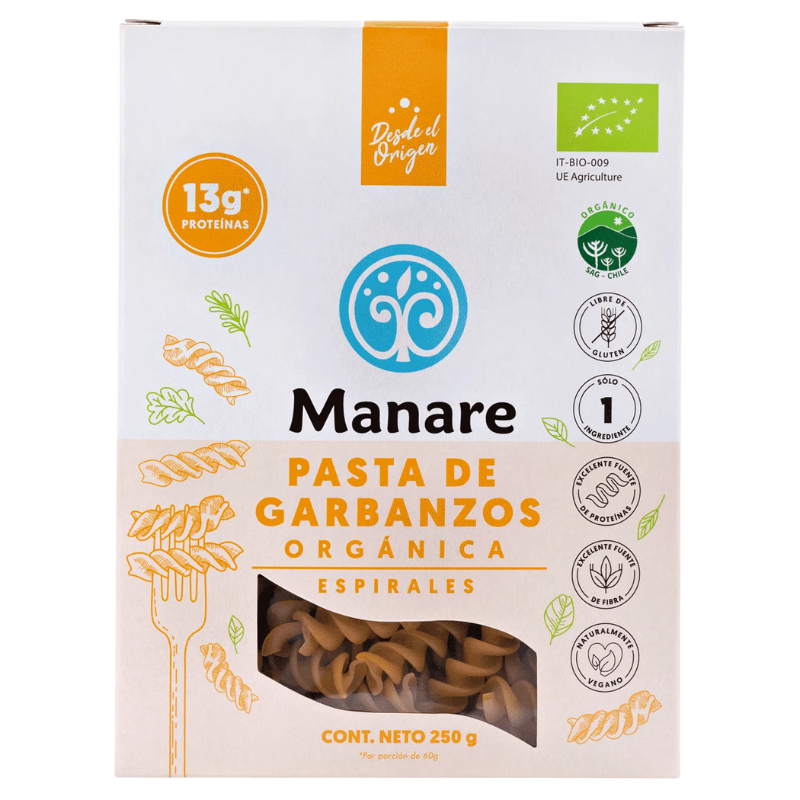 Pasta de Garbanzos Orgánicos