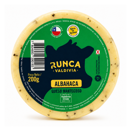 Queso Mantecoso / Albahaca