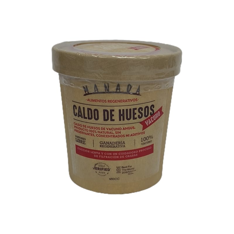 Caldo de hueso vacuno 450 cc